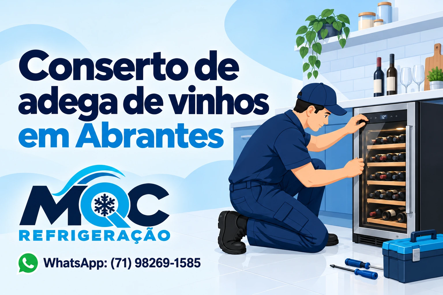 Conserto de adega de vinhos em Abrantes
