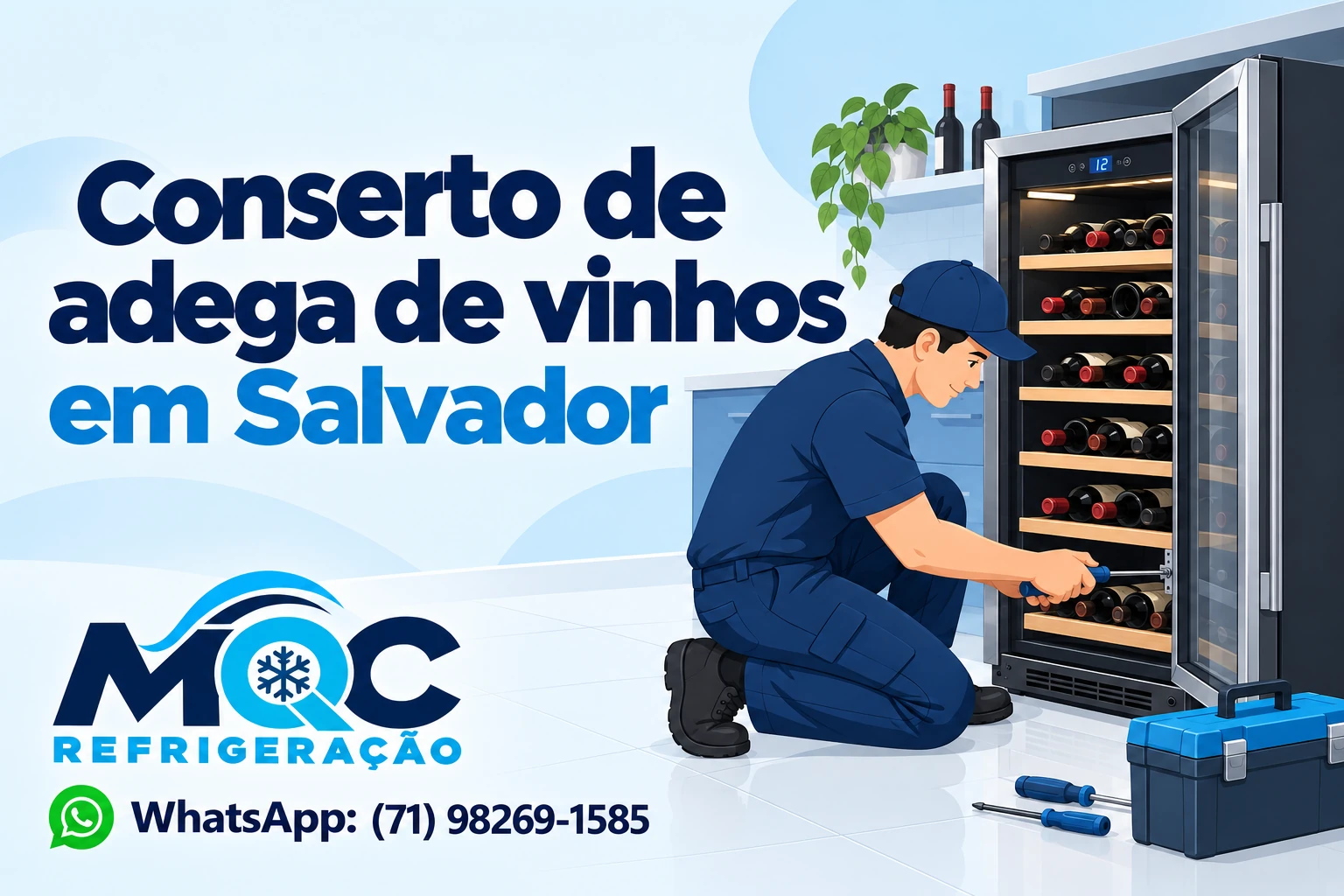 Conserto de adega de vinhos em Salvador