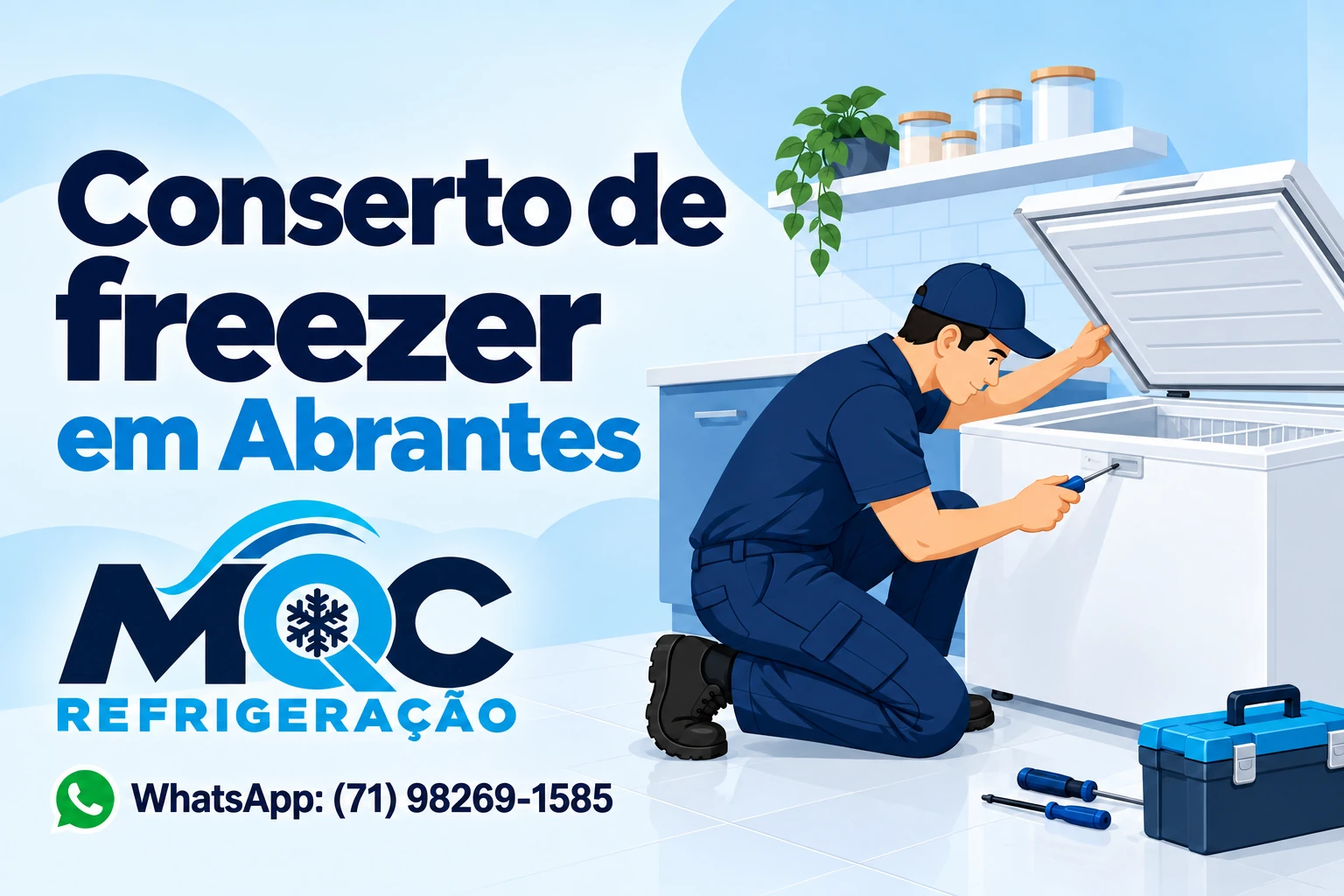 Conserto de freezer em Abrantes