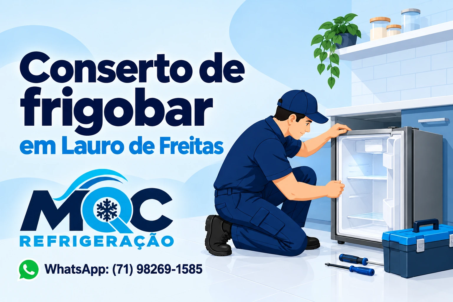 Conserto de frigobar em Lauro de Freitas
