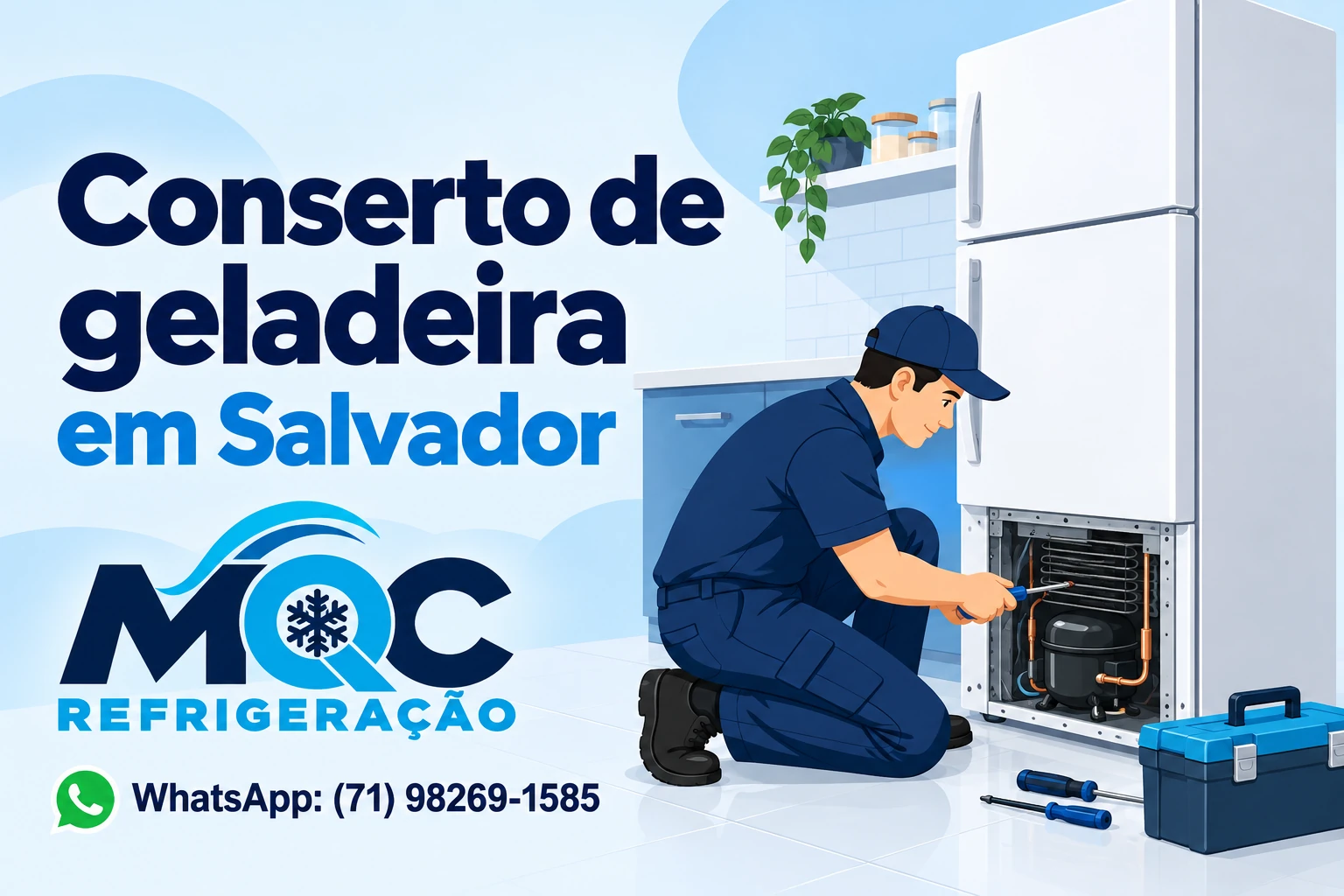 Conserto de geladeira em Salvador