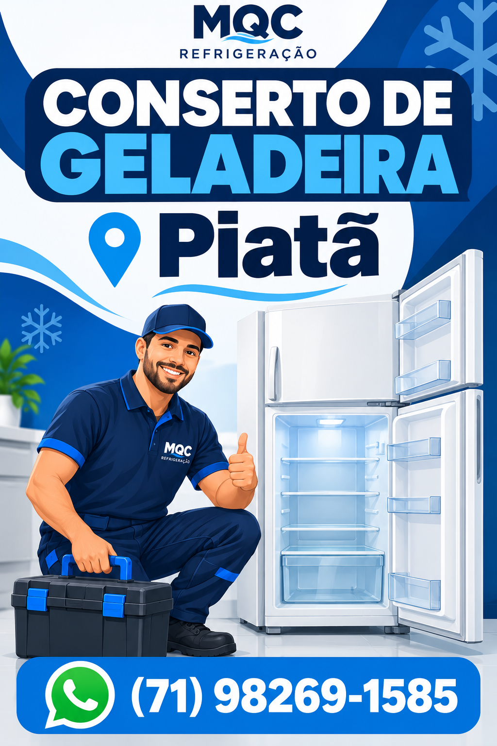Conserto de Geladeira Piatã Salvador