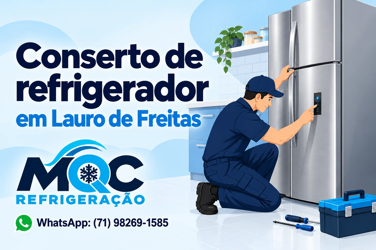 Conserto de refrigerador em Lauro de Freitas